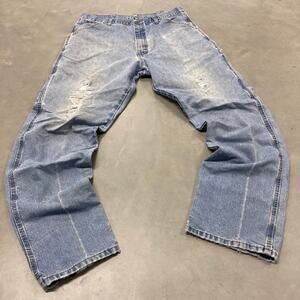 Baggy Y2K wrangler carpenter cargo Jeans 34x34